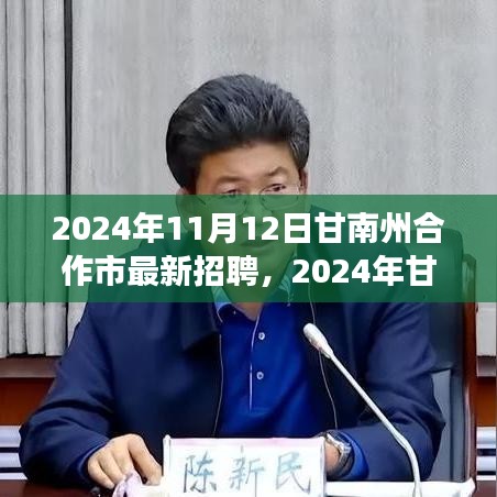 2024年甘南州合作市最新招聘盛會(huì)，職業(yè)發(fā)展的理想舞臺(tái)開(kāi)啟