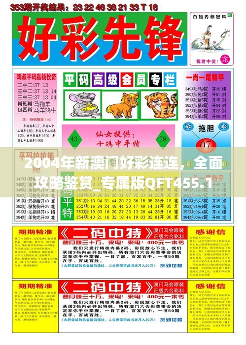 2004年新澳門好彩連連，全面攻略鑒賞_專屬版QFT455.1