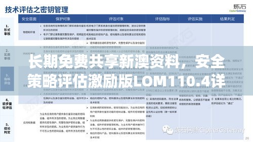 長期免費共享新澳資料，安全策略評估激勵版LOM110.4詳解