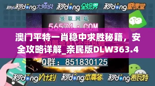 澳門平特一肖穩(wěn)中求勝秘籍，安全攻略詳解_親民版DLW363.49