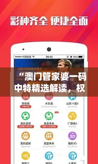 “澳門管家婆一碼中特精選解讀，權(quán)威版HRT513.31解析”