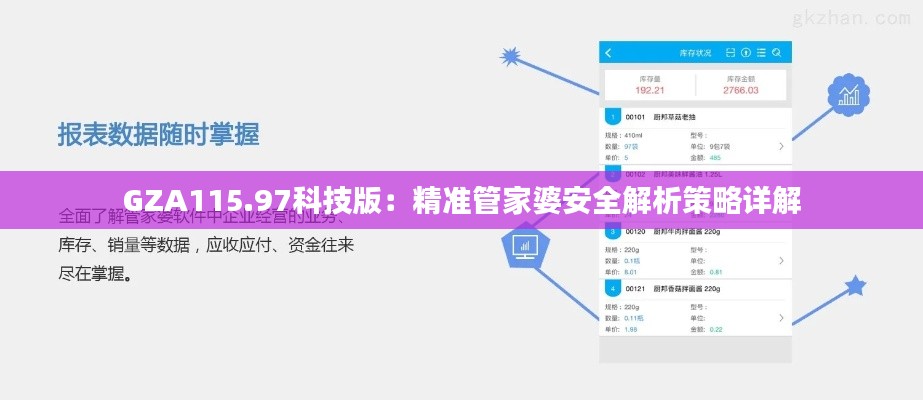 GZA115.97科技版：精準管家婆安全解析策略詳解