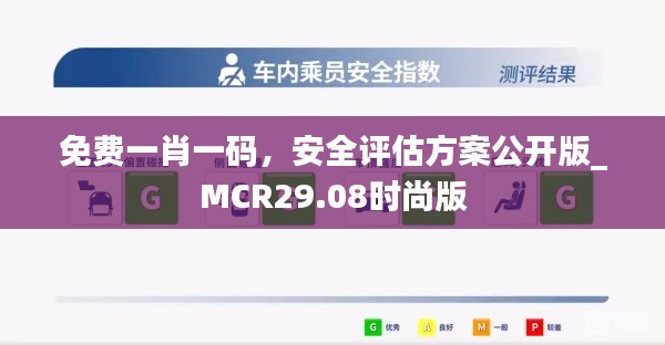 免費(fèi)一肖一碼，安全評估方案公開版_MCR29.08時(shí)尚版