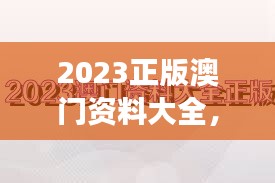 2023正版澳門資料大全，中西結(jié)合神碼MUK711.88