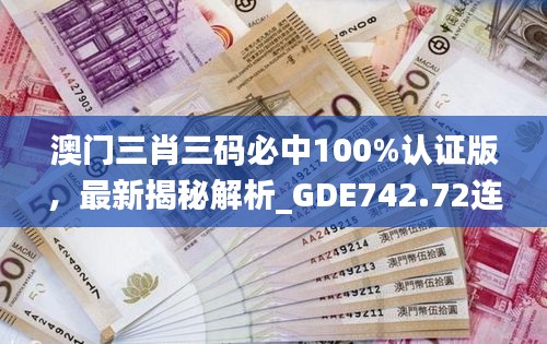 澳門三肖三碼必中100%認(rèn)證版，最新揭秘解析_GDE742.72連續(xù)版