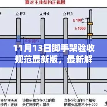 最新解讀，11月13日腳手架驗收規(guī)范要點解析及規(guī)范最新版介紹