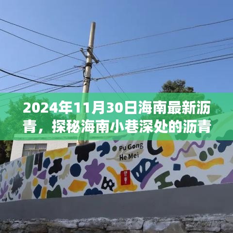 探秘海南小巷深處的瀝青秘境，一家隱藏版小店的傳奇故事（2024年11月30日海南最新瀝青資訊）