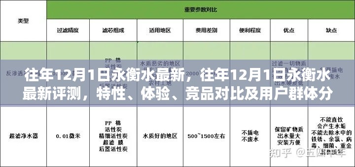 往年12月1日永衡水最新評測，特性、體驗、競品對比及用戶群體深度解析