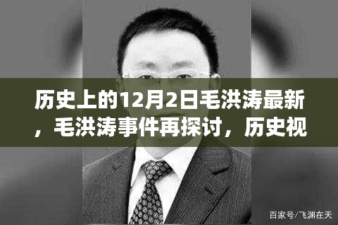 歷史視角下的毛洪濤事件深度解讀與反思，最新探討