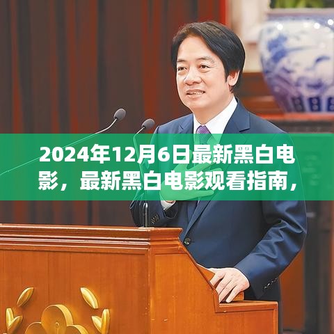 2024年黑白電影盛宴，觀看指南與獨特魅力體驗