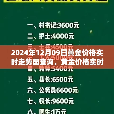 黃金市場脈動解讀，2024年黃金價格實時走勢圖查詢