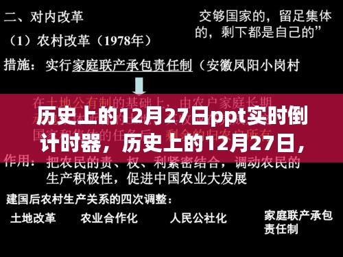 PPT實時倒計時器的誕生與歷史上的12月27日回顧