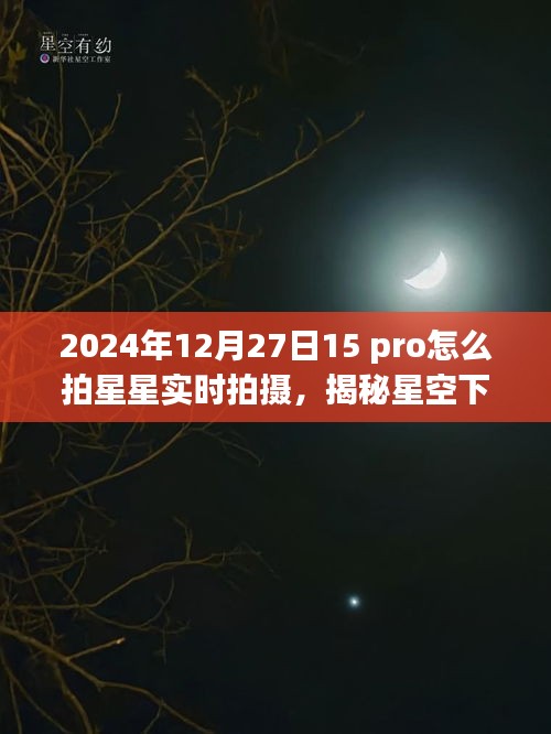 揭秘星空下的寶藏，如何在iPhone 15 Pro上拍攝星空實時影像，星跡攝影館之旅