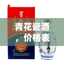 青花瓷酒，價格表與圖片全覽，不容錯過！