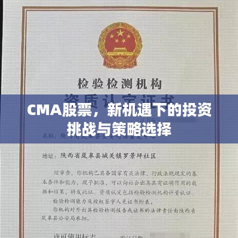 CMA股票，新機遇下的投資挑戰(zhàn)與策略選擇