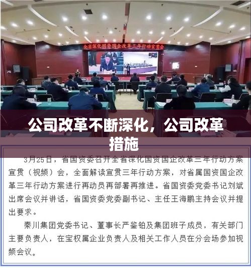 公司改革不斷深化，公司改革措施 