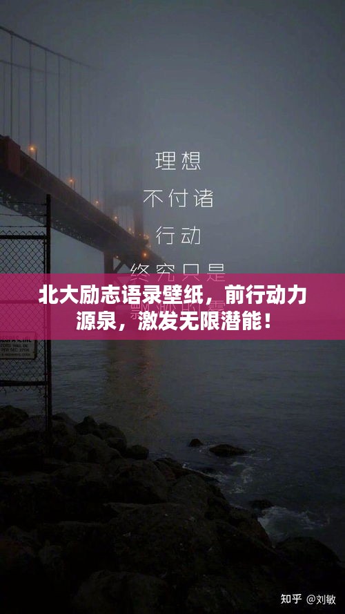 北大勵(lì)志語(yǔ)錄壁紙，前行動(dòng)力源泉，激發(fā)無(wú)限潛能！