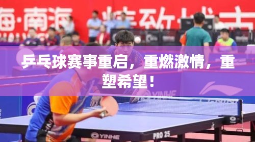 乒乓球賽事重啟，重燃激情，重塑希望！